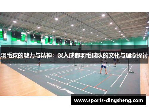 羽毛球的魅力与精神：深入成都羽毛球队的文化与理念探讨